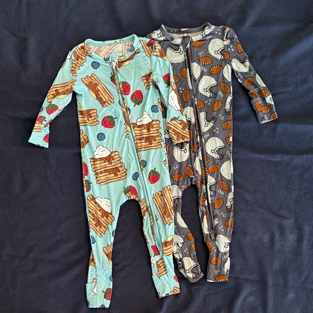 Posh Peanut Baby Footie Pajamas - 9-12M